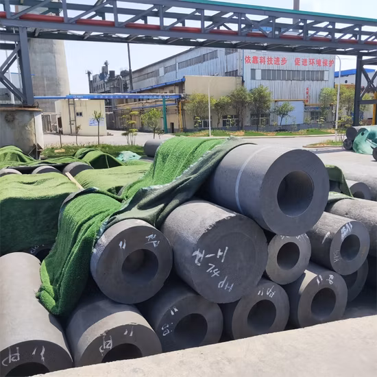 Advantages Price RP 450mm Graphite Electrode with 4tpi Nipples