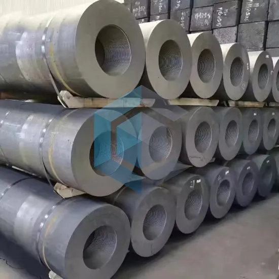 400mm Graphite Electrodes 1800mm Length Low Resistivity Graphite Electrodes for Eaf Lf