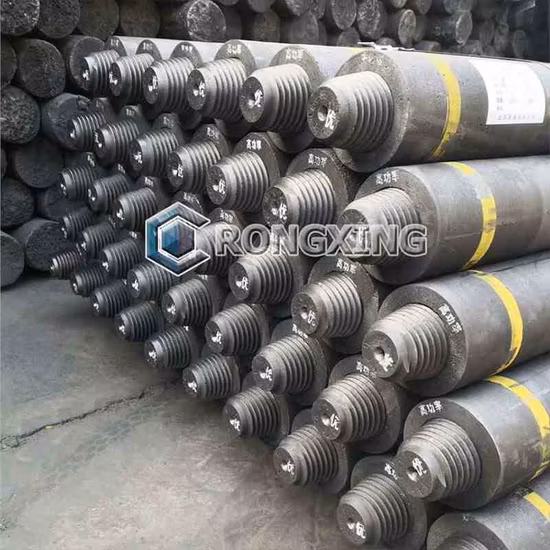 400mm Graphite Electrodes 1800mm Length Low Resistivity Graphite Electrodes for Eaf Lf