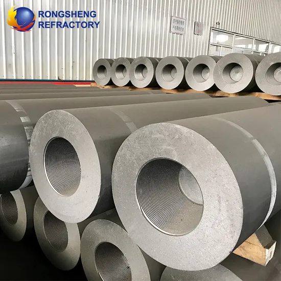 RP HP UHP 등급 흑연 전극 350mm 300mm 250mm 200mm 흑연 전극(3tpi 4tpi 젖꼭지 포함)