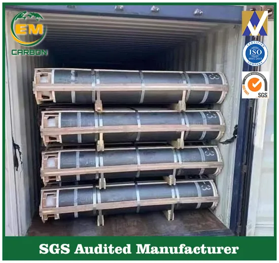 인증된 HP 흑연 전극 350mm, 450mm, 550mm