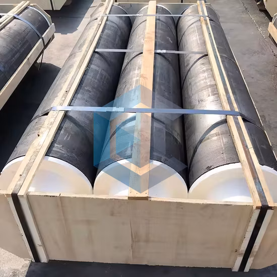 중국 제조사 UHP/HP/RP 흑연 전극 RP 200mm HP 350mm UHP 600mm